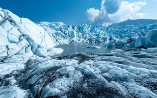 Картинка природа, пейзаж, снег, Matanuska Glacier, Цены расширенных лицензий, воды, Ледник, Аляска