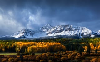 Картинка Колорадо, США, природа, падать, Горы, пейзаж