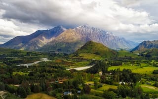 Картинка пейзаж, Трей Ратклифф, 4k, Новая Зеландия, природа
