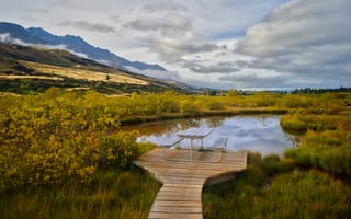 Картинка Трей Ратклифф, природа, пейзаж, Новая Зеландия