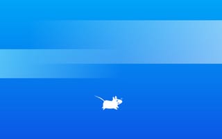 Картинка Xfce, Linux, Синий, минимализм