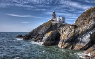 Картинка ireland, howth, bailey lighthouse