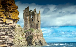 Картинка scotland, keiss castle, caithness