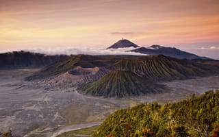 Картинка sunrise, east java, bromo, volcano, indonesia, lawang