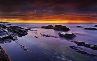 Картинка закат, пейзаж, южная австралия
