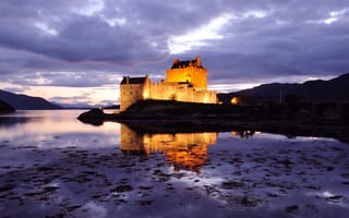 Картинка замок, шотландия, великобритания, scotland, great britain