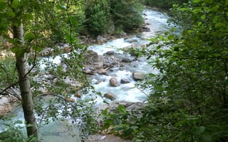 Картинка река, самегрело, грузия, tekhuri, lebarde