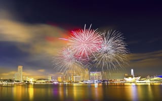 Картинка сингапур, парад, национальный день