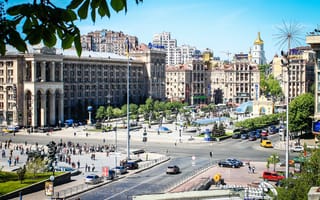 Картинка украина, площадь, майдан, киев, столица