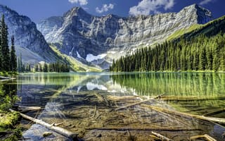 Картинка Rawson Lake, Canada, Peter Lougheed Provincial Park, Alberta