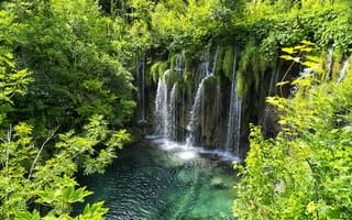 Картинка Хорватия, Plitvice Lakes National Park, Национальный парк Плитвицкие озера
