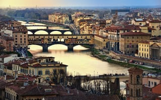 Картинка Понте Веккио, Флоренция, Италия