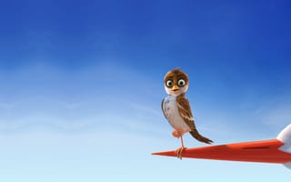 Картинка Ричард аист, фильмы, 2016 фильмов, мультфильмы, анимационных фильмов, птичка