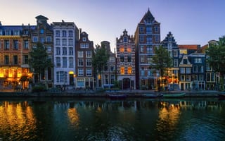 Обои Амстердам, Нидерланды, Голландия