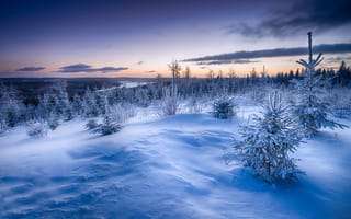 Картинка Финляндия, рассвет, восход солнца
