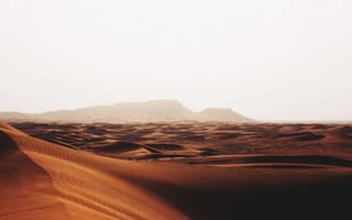 Картинка пустыня, песчаный пейзаж, песок, дюны, природа