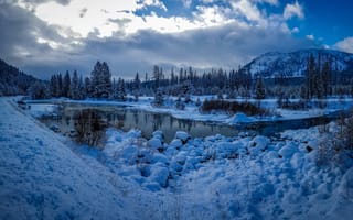 Картинка Крэнбрук, зима, Канада