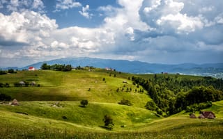 Картинка Брашов, горы, Румыния