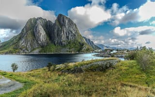 Обои Лофотенские острова, Рейне, Norway, Норвегия, Hamnoy, Reine, Lofoten Islands, Lofoten