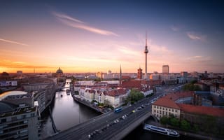 Картинка Вид Берлина с квадрокоптера