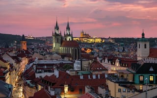 Картинка Прага, Чешская Республика, Czech Republic, Prague, Пражский град, Чехия