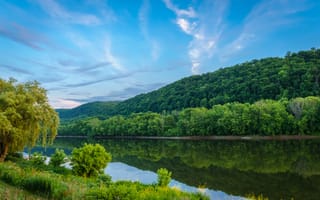 Картинка река Саскуэханна, штат Пенсильвания, США