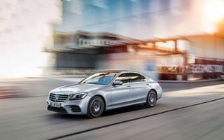 Картинка Mercedes-Benz S-Klasse, машина, Langer Radstand, автомобиль