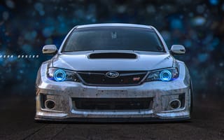 Картинка Subaru, рендеринг, автомобили, машины 2017, цифровое искусство