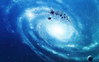 Картинка галактика, научная фантастика, природа, Digital Universe