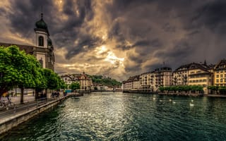 Картинка Luzern, Switzerland, город