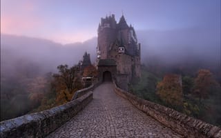 Картинка Крепость Эльц, Рейнланд-Пфальц, Германия, замок