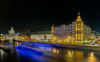 Картинка Москва, Россия, ночь