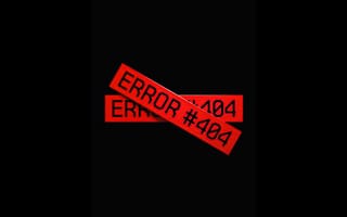 Картинка ошибка, 404, hi-tech, черный, разное, тьма, типография, компьютер