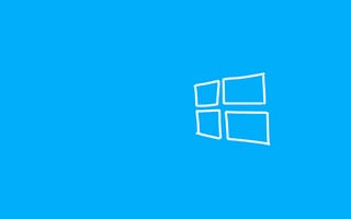 Картинка Windows 10, Windows, бесплатные фотографии, компьютер, минимализм, hi-tech, логотип, минималистский