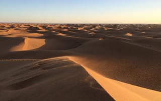 Картинка пейзаж, песок, дюны, пустыня, эоловый рельеф, песчаная дюна, erg, пейзажи, Вади, горизонт, рельеф местности, Сахара, простой, среда обитания, географическая особенность, окружающая природа