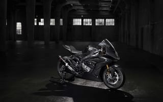 Картинка bmw hp4 race, темный, серебряный спортивный мотоцикл, бесплатные фотографии, мотоциклы