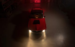 Картинка Ford Mustang, Ford, автомобили 2021 года, машины, красная машина, Behance