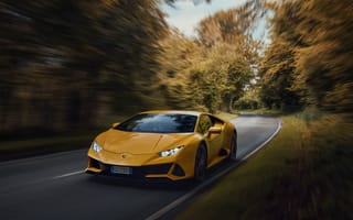 Картинка Lamborghini Huracan Evo, Lamborghini Huracan, машины, 2022 автомобили, Ламборгини