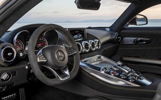 Картинка Mercedes Amg, Mercedes, интерьер, автомобили 2017 года, машины
