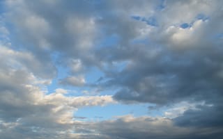 Картинка солнечный свет, небо, облако, пейзажи, облака, горизонт, метеорологическое явление, атмосфера, бесплатные изображения, дневной, кумулус
