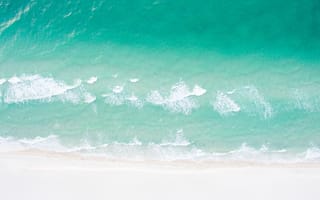 Обои пляж, море, вода, горизонт, картинки на рабочий стол, ветровая волна, пейзажи, песок, океан, солнечный свет, волна, берег