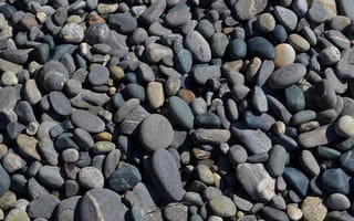 Картинка рок, камень, камешек, русло реки, материал, щебень, гравий, речная скала, природа