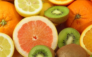 Картинка природа, растение, цветущее растение, цитрусовые, здоровая еда, фрукты, оранжевый, зелёный, мандарин, южные фрукты, богатство, счет-фактура, свежесть, горький апельсин, клементин, лимон, еда, половина, киви, сок, тангело, продукт, витамины, поедание, апельсины, желтый, внутренняя часть плода, наземное растение, структура