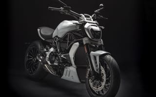 Картинка спортивный мотоцикл, серый, мотоциклы, ducati xdiavel s