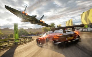 Картинка Forza Horizon 4, Forza, игры 2018 года, игры, картинки на телефон, дрифт