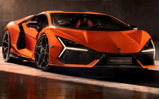 Картинка Lamborghini Revuelto, 2024, оранжевая машина, спортивный автомобиль, машины, бесплатные фотографии