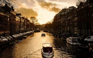 Картинка Amsterdam, Амстердам, Нидерланды, столица и крупнейший город Нидерландов