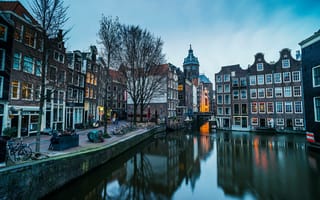 Обои Amsterdam, Нидерланды, столица и крупнейший город Нидерландов, Амстердам