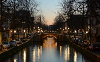 Картинка Amsterdam, Амстердам, Нидерланды, столица и крупнейший город Нидерландов