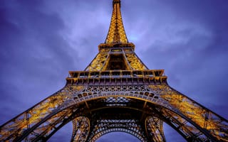 Картинка Eiffel Tower, Эйфелева башня, France, Paris